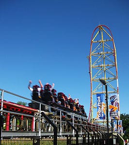 Highest roller coasters in the world - Top Thrill Dragster - Amusement Parks USA.com